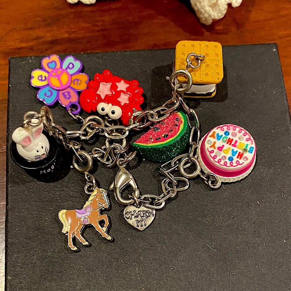 3/$10 Charm Me Colorful Charm Bracelet